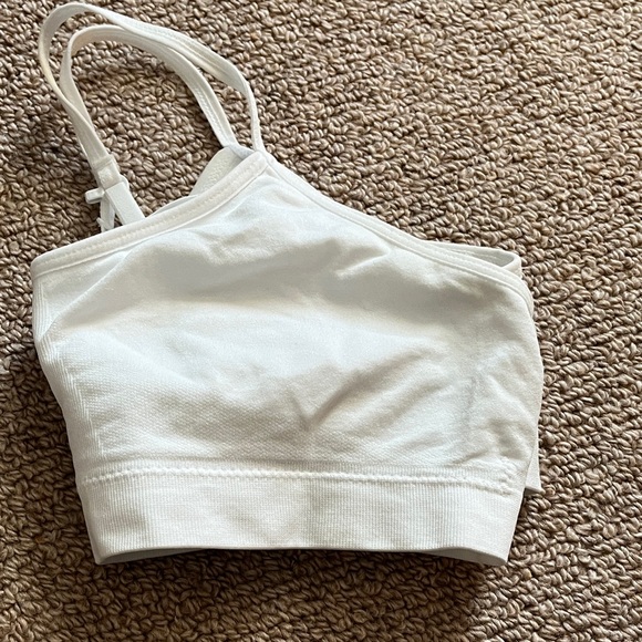 Girls XL 14/16 White Sports Bra - Picture 7 of 7